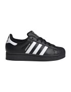 adidas Originals Pantofi sport low-cut Superstar II din piele si piele ecologica - Negru
