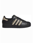 adidas Originals Pantofi sport unisex Superstar II din piele - Negru/Bej deschis