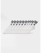 adidas Originals Set de sosete unisex cu logo - 5 perechi - Alb