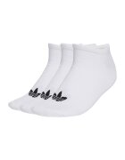 adidas Originals Set de sosete unisez pana la glezna cu logo - 3 perechi - Alb