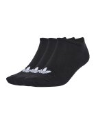 adidas Originals Set de sosete unisez pana la glezna cu logo - 3 perechi - Negru