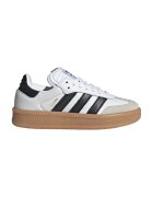 adidas Originals Tenisi din piele si piele intoarsa Samba XLG - Alb optic