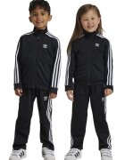 adidas Originals Trening cu fermoar si detalii logo Firebird - Negru/Alb optic