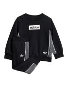adidas Originals Trening cu imprimeu logo - Alb/Negru/Gri inchis