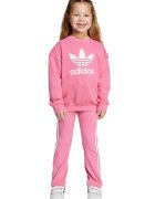 adidas Originals Trening cu imprimeu logo - Alb optic/Roz