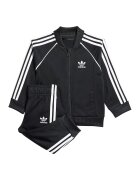 adidas Originals Trening cu imprimeu logo si talie elastica - Alb/Negru