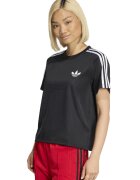 adidas Originals Tricou lejer Firebird - Alb/Negru