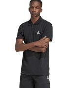 adidas Originals Tricou polo cu imprimeu logo pe piept - Negru