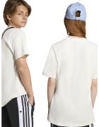 adidas Originals Tricou regular fit cu decolteu la baza gatului - Negru stins/Alb murdar
