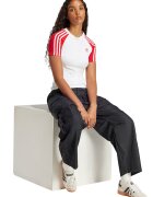 adidas Originals Tricou slim fit cu logo - Rosu/Alb