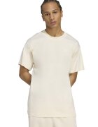adidas Originals Tricou supradimensionat de bumbac cu logo Trefoil Essentials - Alb murdar