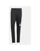adidas Pantaloni barbati - 303552381 - Bumbac/Poliester reciclat - Negru - Negru
