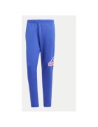 adidas Pantaloni barbati - 303552589 - Bumbac/Poliester reciclat - Albastru - Albastru