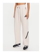 adidas Pantaloni Dama - 304063343 - Poliester - Bumbac - XL INTL - Roz