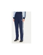 adidas Pantaloni de trening cu talie inalta si logo slim fit lifestyle