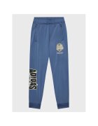 adidas Pantaloni de trening unisex copii albastru -