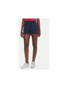 adidas Pantaloni scurti de trening cu margini contrastante si logo frontal