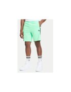 adidas Pantaloni scurti din poliester cu logo lateral contrastant