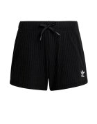 adidas Pantaloni scurti din poliester cu snur de ajustare in talie