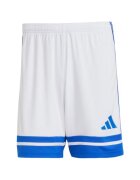 adidas Pantaloni scurti sport barbati Squadra - poliester - albastru/alb