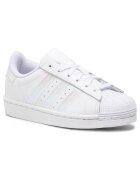 adidas Pantofi baieti Piele ecologica - Alb - Alb