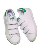 adidas Pantofi copii - Stan Smith - unisex - alb/verde - piele ecologica