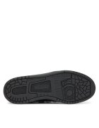adidas Pantofi sport copii - Rapid Court Low J JQ - piele ecologica - Cblack/Cwhite/Cblack