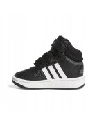 adidas Pantofi sport cu velcro si logo contrastant Hoops