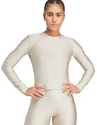 Adidas PERFORMANCE Bluza crop pentru fitness - Bej