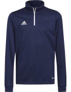Adidas PERFORMANCE Bluza cu fermoar scurt - pentru fotbal Entrada 22 - Bleumarin