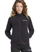 Adidas PERFORMANCE Bluza de trening cu fermoar - pentru drumetie - Negru