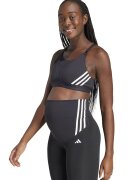 Adidas PERFORMANCE Bustiera cu logo - pentru gravide - Negru