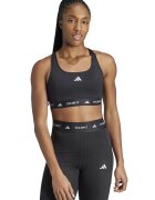 Adidas PERFORMANCE Bustiera cu logo si decupaj pe partea din spate - pentru fitness - Negru