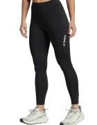 Adidas PERFORMANCE Colanti cu buzunar aplicat si talie medie pentru drumetii - Negru