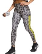 Adidas PERFORMANCE Colanti cu model - Alb/Gri carbune/Verde lime