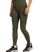 Adidas PERFORMANCE Colanti cu talie inalta pentru fitness - Kaki inchis