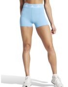 Adidas PERFORMANCE Colanti scurti cu talie inalta pentru fitness - Albastru azur