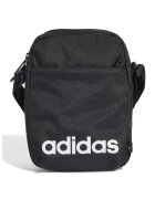 Adidas PERFORMANCE Geanta crossbody cu logo contrastant Linear - Alb/Negru