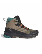 Adidas PERFORMANCE Ghete mid-cut pentru drumetii Sky Chaser - Negru stins/Portocaliu mandarina/Maro taupe deschis
