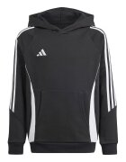 Adidas PERFORMANCE Hanorac cu buzunare kangaroo - pentru fotbal - Negru stins/Alb murdar