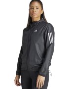 Adidas PERFORMANCE Jacheta cu logo contrastant pentru alergare - Negru