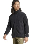 Adidas PERFORMANCE Jacheta din fleece cu fermoar Terrex - Negru