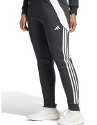 Adidas PERFORMANCE Pantaloni cu buzunare cu fermoar pentru fotbal - Alb/Negru