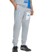 Adidas PERFORMANCE Pantaloni de trening cu buzunare laterale si talie ajustabila - pentru fotbal - Alb/Gri deschis/Albastru