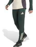 Adidas PERFORMANCE Pantaloni lungi cu slituri cu fermoar pentru fotbal - Verde englez