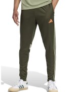 Adidas PERFORMANCE Pantaloni pentru fotbal cu slituri laterale - Kaki pal