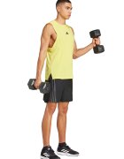 Adidas PERFORMANCE Pantaloni scurti cu buzunare cu fermoar pentru fitness - Negru
