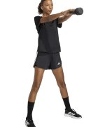 Adidas PERFORMANCE Pantaloni scurti cu model 2 in 1 si colanti interiori pentru fitness - Alb/Negru