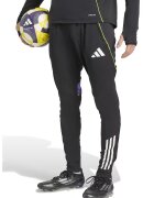 Adidas PERFORMANCE Pantaloni slim fit pentru fotbal cu terminatii cu fermoar - Alb/Negru