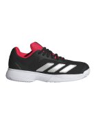 Adidas PERFORMANCE Pantofi Courtflash cu logo pentru tenis - Negru/Rosu vermillion/Argintiu